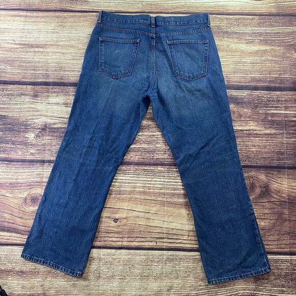 Roebuck & Co. Jeans Mens Sz 36x30 Boot cut blue Premium Denim 100% Cotton - Picture 3 of 10